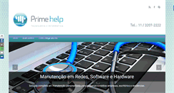 Desktop Screenshot of primehelp.com.br