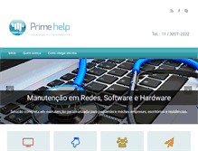 Tablet Screenshot of primehelp.com.br